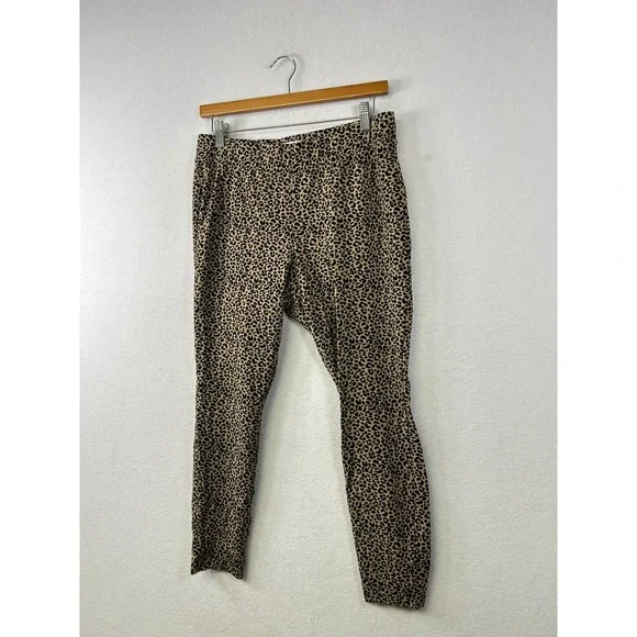 Old Navy Stevie Leopard Print Leggings Pants Women's Size‎ L - Picture 9 of 9